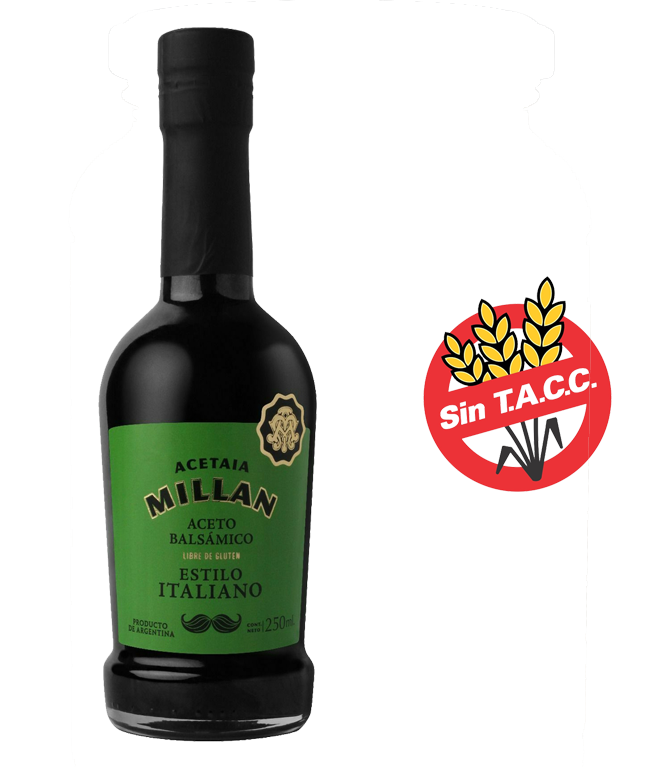 Aceto Balsamico Estilo Italiano Bot. 250 ml. MILLAN