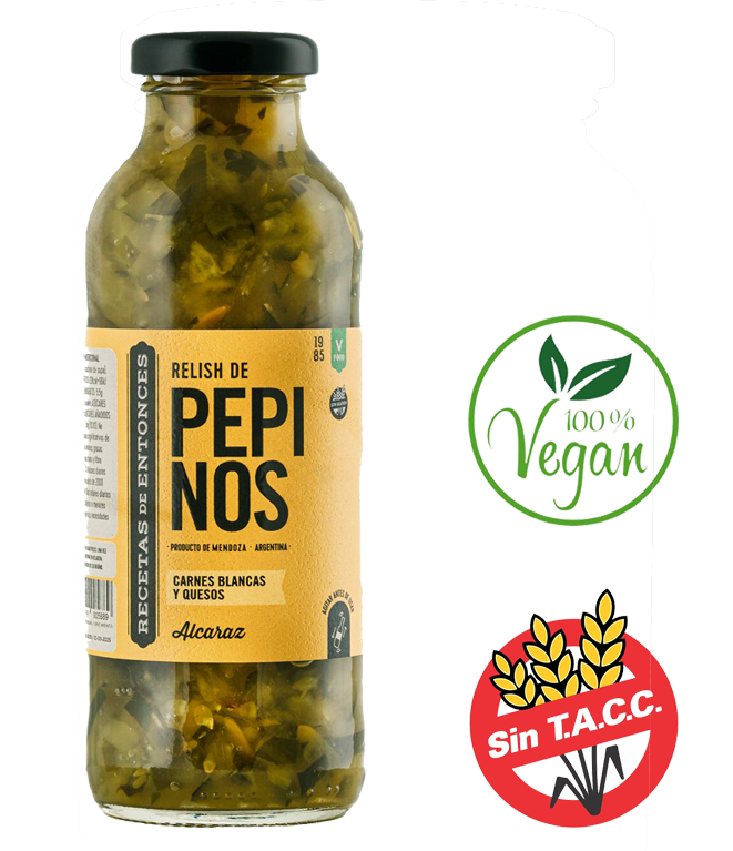 Relish de Pepinos 310 Grs. RECETAS DE ENTONCES