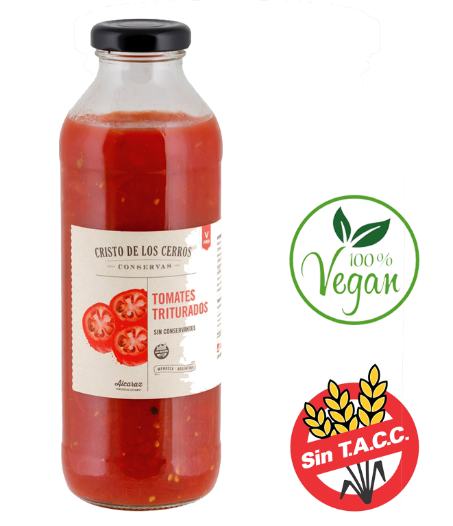 Tomates Triturados 480 Grs. CRISTO DE LOS CERROS
