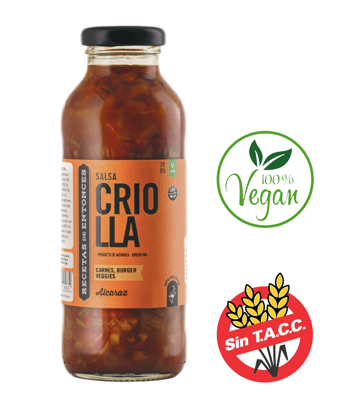Salsa Criolla 310 Grs. RECETAS DE ENTONCES