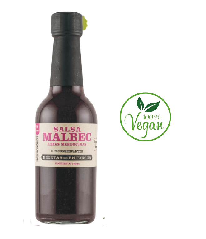 Salsa Malbec 180 Grs. RECETAS DE ENTONCES
