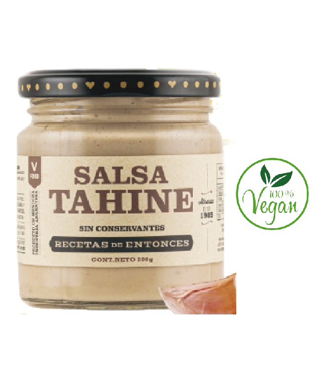 Salsa Tahine 180 Grs. RECETAS DE ENTONCES