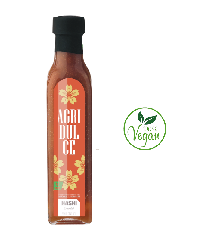 Salsa Oriental Agridulce Bot. 250 cc. HASHI
