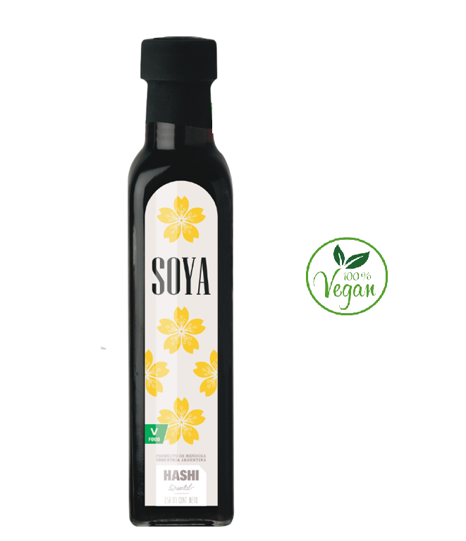 Salsa Oriental de Soya 250 cc. HASHI