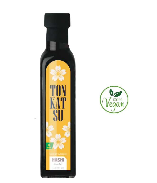 Salsa Oriental Japonesa Tonkatsu Bot. 250 cc HASHI