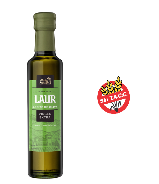 Aceite de Oliva Virgen Extra Clásico Bot. 250 ml. LAUR