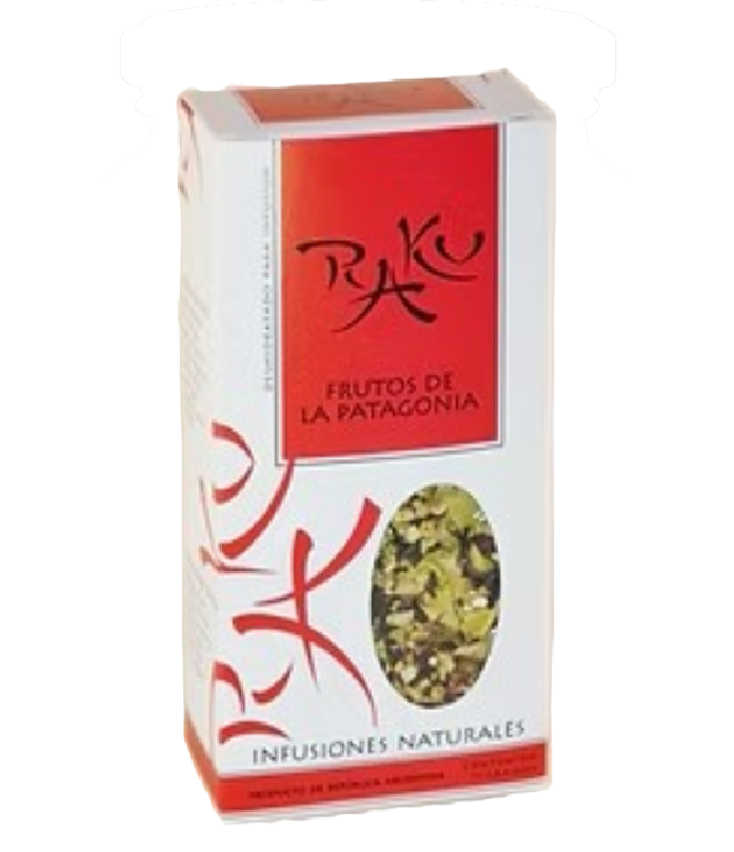 Té Frutos de la Patagonia 100% Natural en Hebras 70 Grs. RAKU