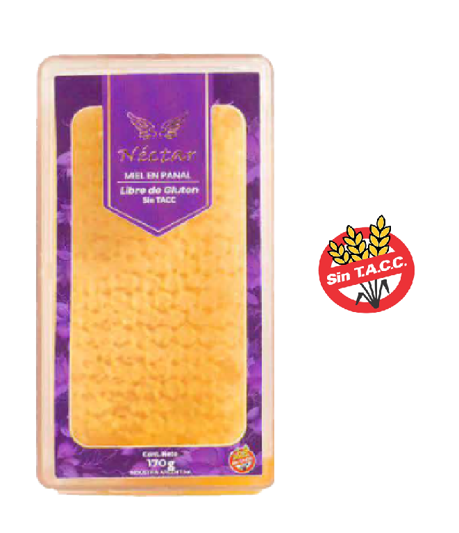 Miel en Panal Multiflora 100% Natural 170 Grs. NECTAR