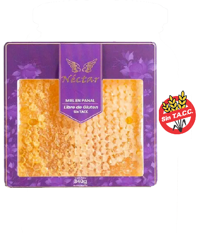 Miel en Panal Multiflora 100% Natural 340 Grs. NECTAR