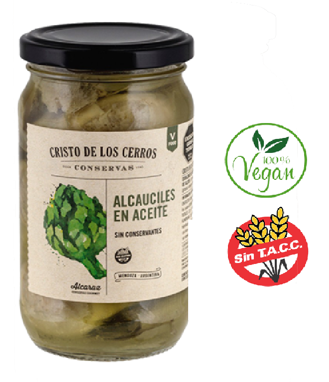 Alcauciles en Aceite 310 Grs. CRISTO DE LOS CERROS