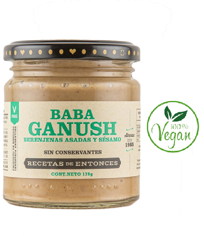 Babaganush 170 Grs. RECETA DE ENTONCES