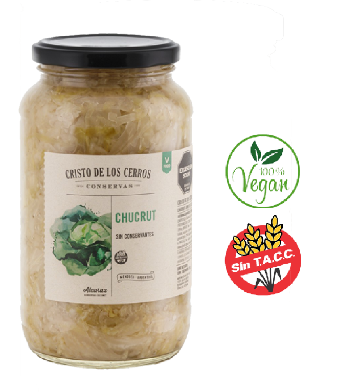 Chucrut 650 Grs. CRISTO DE LOS CERROS