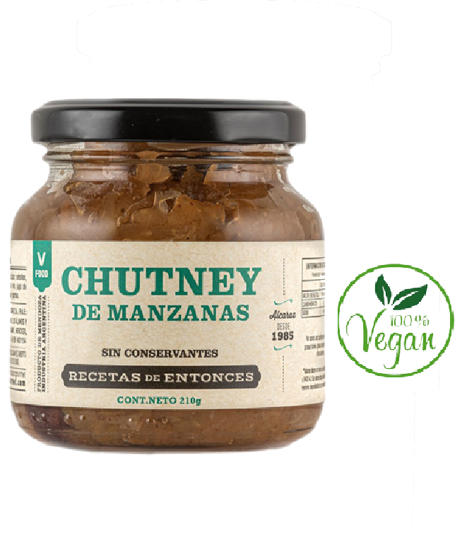 Chutney de Manzanas 210 Grs. RECETAS DE ENTONCES