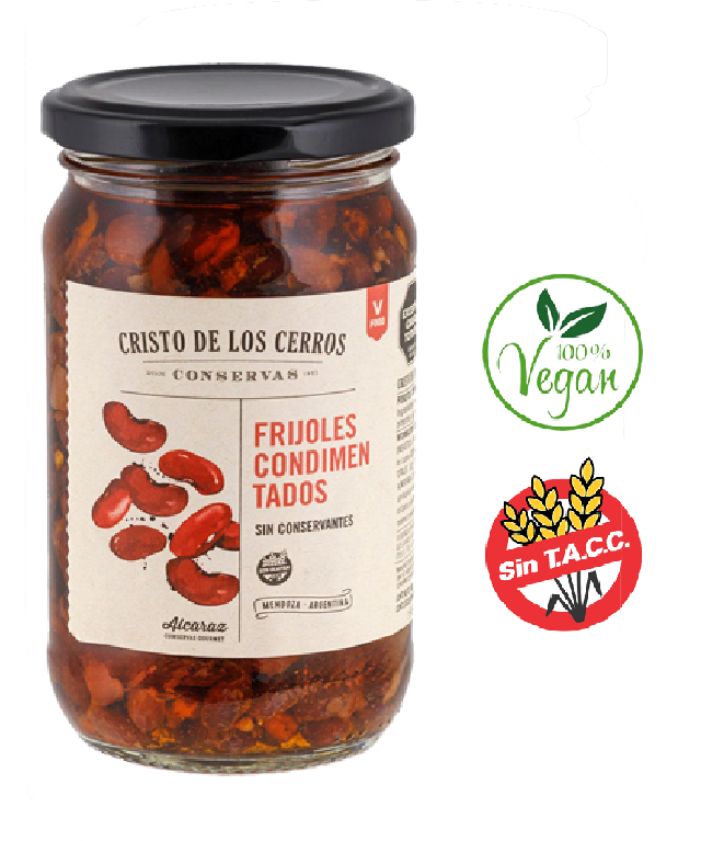 Frijoles Condimentados 310 Grs. CRISTO DE LOS CERROS