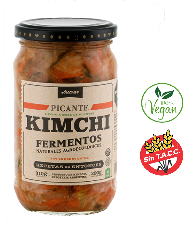 Kimchi Picante 310 Grs. RECETAS DE ENTONCES