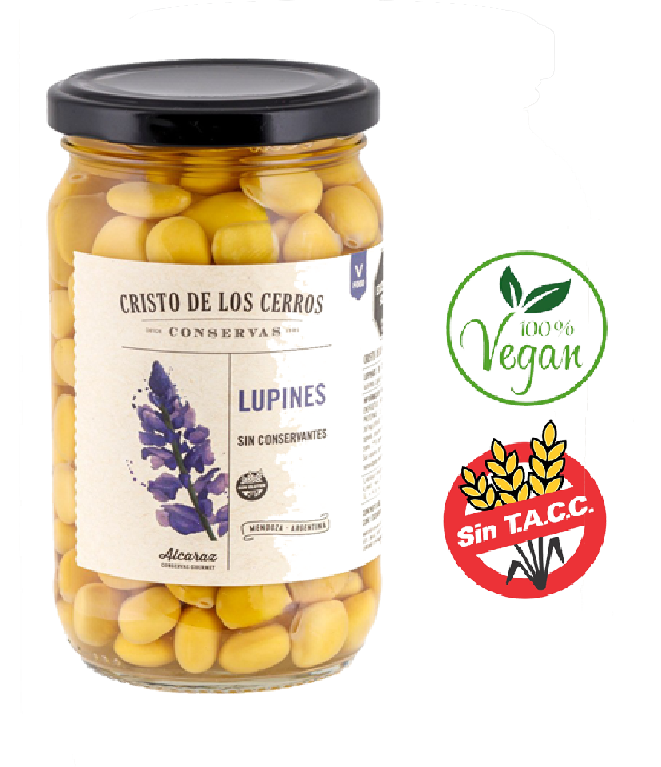 Lupines al Natural 300 Grs. CRISTO DE LOS CERROS