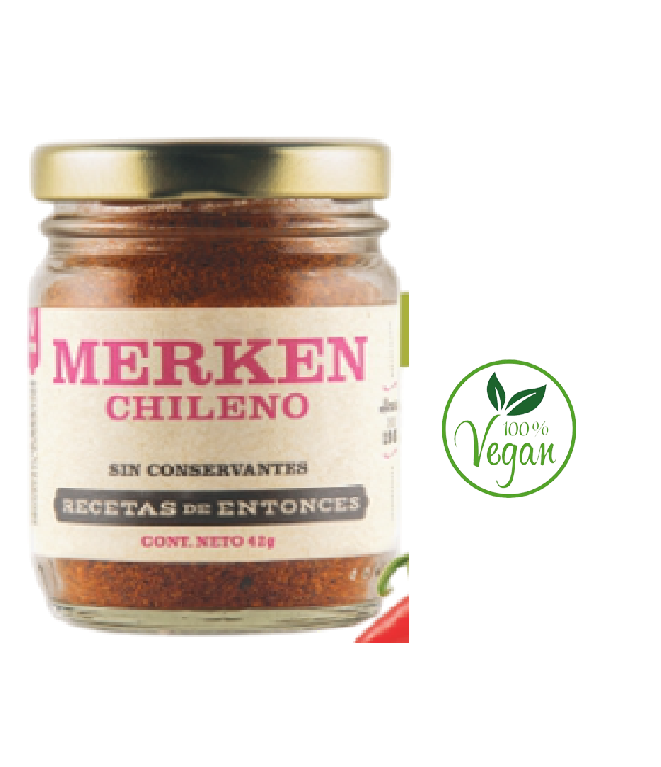 Merken Chileno 42 Grs. RECETAS DE ENTONCES