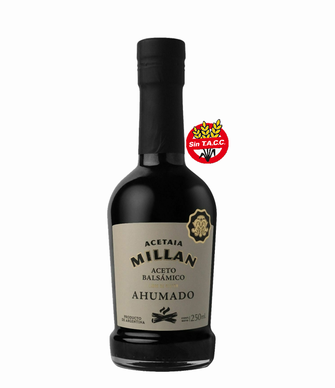 Aceto Balsámico Ahumado Bot. 250 ml. MILLAN