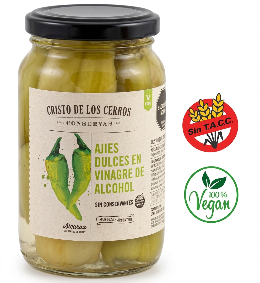 Ajies Dulces en Vinagre
